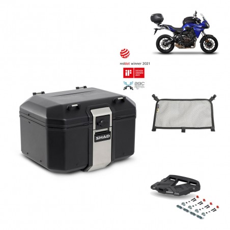SHAD Rear trunk + grill mounting bracket accessories TR48 TERRA BLACK EDITION KIT-451643