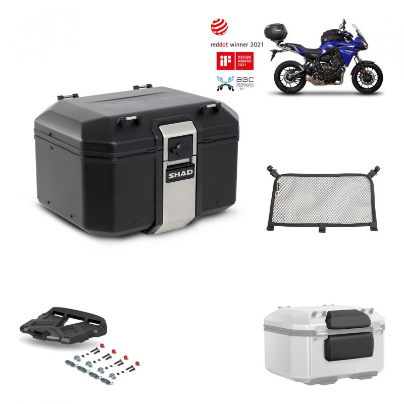 SHAD Rear trunk + grill mounting bracket accessories TR48 TERRA BLACK EDITION KIT-451644
