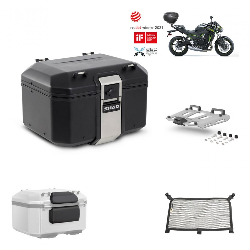 SHAD Rear trunk + grill mounting bracket accessories TR48 TERRA BLACK EDITION KIT-451721