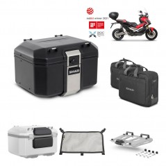 SHAD Baul trasero + parrilla soporte montaje accesorios TR48 TERRA BLACK EDITION KIT-451748