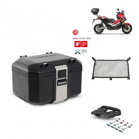 SHAD Baul trasero + parrilla soporte montaje accesorios TR48 TERRA BLACK EDITION KIT-451781