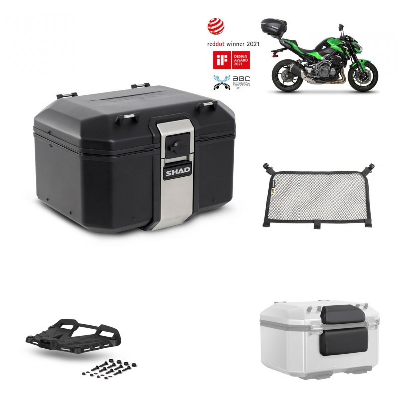 SHAD Rear trunk + grill mounting bracket accessories TR48 TERRA BLACK EDITION KIT-451844