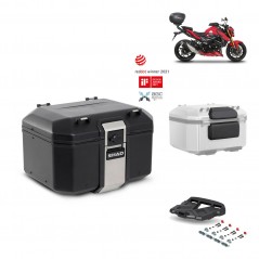 SHAD Baul trasero + parrilla soporte montaje accesorios TR48 TERRA BLACK EDITION KIT-451895