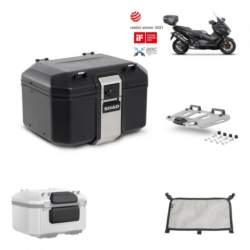 SHAD Rear trunk + grill mounting bracket accessories TR48 TERRA BLACK EDITION KIT-451928
