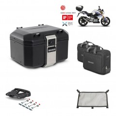 SHAD Baul trasero + parrilla soporte montaje accesorios TR48 TERRA BLACK EDITION KIT-452015