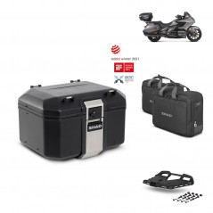 SHAD Rear trunk + grill mounting bracket accessories TR48 TERRA BLACK EDITION KIT-452098