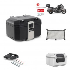 SHAD Baul trasero + parrilla soporte montaje accesorios TR48 TERRA BLACK EDITION KIT-452104