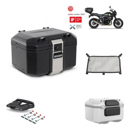 SHAD Rear trunk + grill mounting bracket accessories TR48 TERRA BLACK EDITION KIT-452150