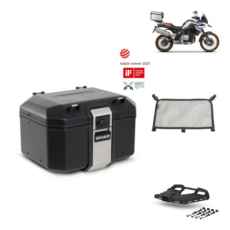SHAD Rear trunk + grill mounting bracket accessories TR48 TERRA BLACK EDITION KIT-452211