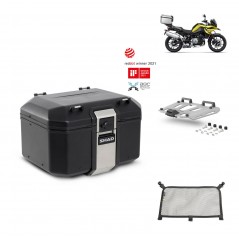 SHAD Baul trasero + parrilla soporte montaje accesorios TR48 TERRA BLACK EDITION KIT-452295