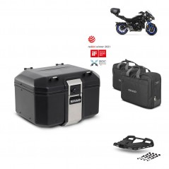 SHAD Rear trunk + grill mounting bracket accessories TR48 TERRA BLACK EDITION KIT-452397