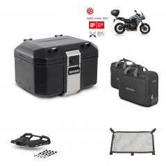 SHAD Baul trasero + parrilla soporte montaje accesorios TR48 TERRA BLACK EDITION KIT-452422