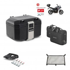 SHAD Baul trasero + parrilla soporte montaje accesorios TR48 TERRA BLACK EDITION KIT-452429