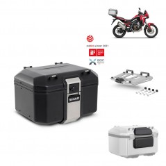 SHAD Baul trasero + parrilla soporte montaje accesorios TR48 TERRA BLACK EDITION KIT-452524