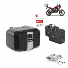 SHAD Rear trunk + grill mounting bracket accessories TR48 TERRA BLACK EDITION KIT-452527