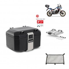 SHAD Baul trasero + parrilla soporte montaje accesorios TR48 TERRA BLACK EDITION KIT-452548