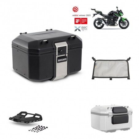 SHAD Rear trunk + grill mounting bracket accessories TR48 TERRA BLACK EDITION KIT-452580