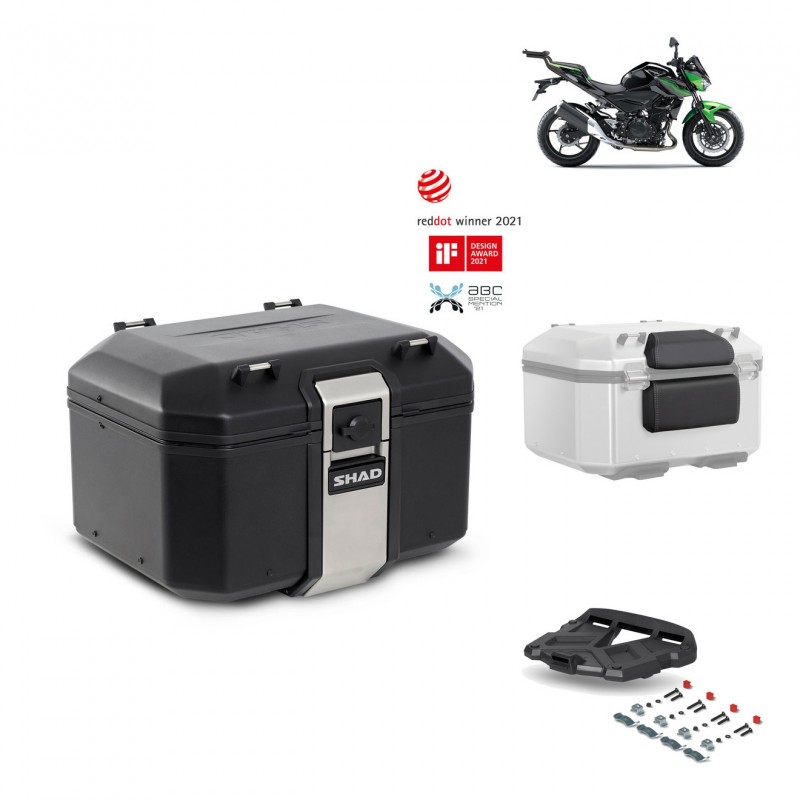 SHAD Rear trunk + grill mounting bracket accessories TR48 TERRA BLACK EDITION KIT-452585