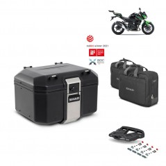 SHAD Baul trasero + parrilla soporte montaje accesorios TR48 TERRA BLACK EDITION KIT-452588