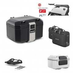 SHAD Baul trasero + parrilla soporte montaje accesorios TR48 TERRA BLACK EDITION KIT-452628
