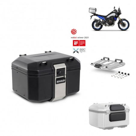 SHAD Baul trasero + parrilla soporte montaje accesorios TR48 TERRA BLACK EDITION KIT-452662
