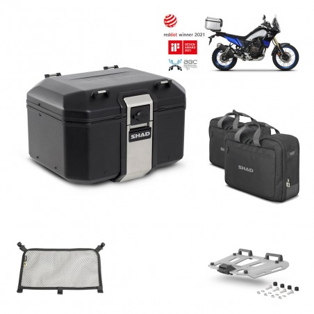 SHAD Rear trunk + grill mounting bracket accessories TR48 TERRA BLACK EDITION KIT-452667