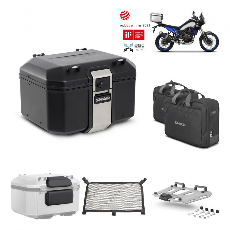 SHAD Rear trunk + grill mounting bracket accessories TR48 TERRA BLACK EDITION KIT-452668
