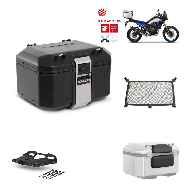 SHAD Rear trunk + grill mounting bracket accessories TR48 TERRA BLACK EDITION KIT-452672