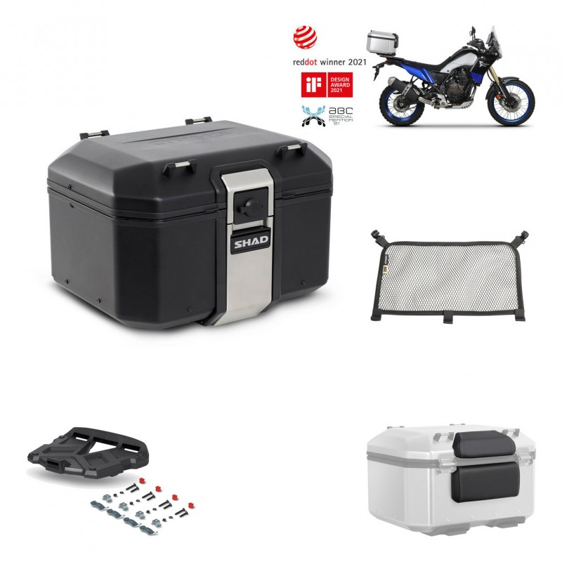 SHAD Rear trunk + grill mounting bracket accessories TR48 TERRA BLACK EDITION KIT-452679