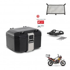 SHAD Baul trasero + soporte montaje parrilla accesorios TR48 TERRA BLACK EDITION KIT-452855