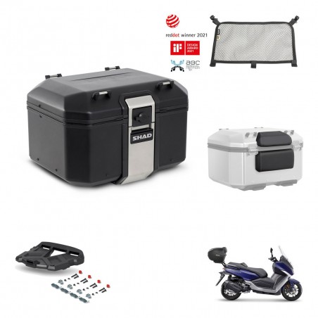 SHAD Rear trunk + grill mounting bracket accessories TR48 TERRA BLACK EDITION KIT-452932