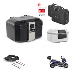 SHAD Baul trasero + parrilla soporte montaje accesorios TR48 TERRA BLACK EDITION KIT-452934