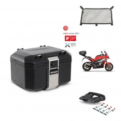 SHAD Baul trasero + parrilla soporte montaje accesorios TR48 TERRA BLACK EDITION KIT-453046