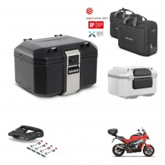 SHAD Baul trasero + parrilla soporte montaje accesorios TR48 TERRA BLACK EDITION KIT-453049