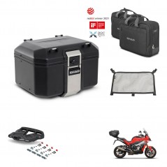 SHAD Baul trasero + parrilla soporte montaje accesorios TR48 TERRA BLACK EDITION KIT-453050