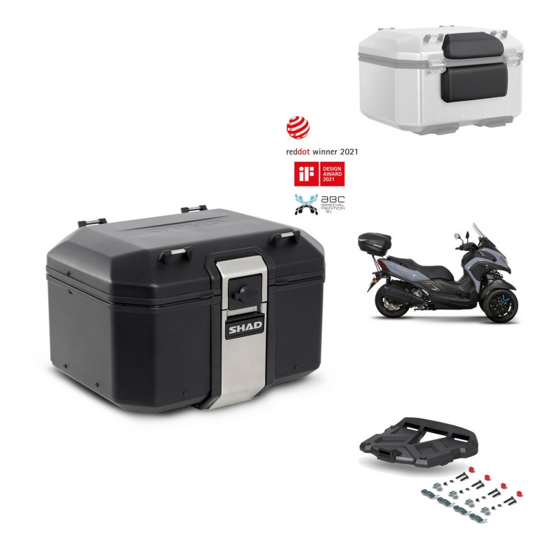 SHAD Rear trunk + grill mounting bracket accessories TR48 TERRA BLACK EDITION KIT-453114