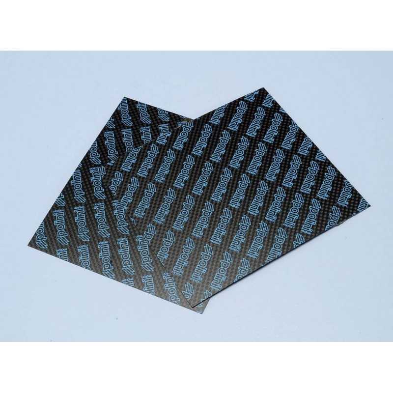 Laminate, carburetor, air entrance, carbon  POLINI 110X100 ESP 0,28