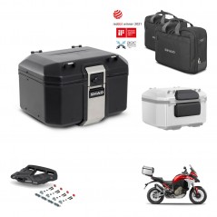 SHAD Rear trunk + grill mounting bracket accessories TR48 TERRA BLACK EDITION KIT-453164