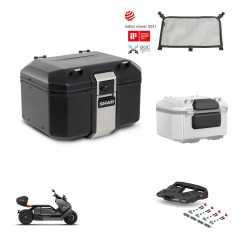 SHAD Baul trasero + soporte montaje parrilla accesorios TR48 TERRA BLACK EDITION KIT-453622