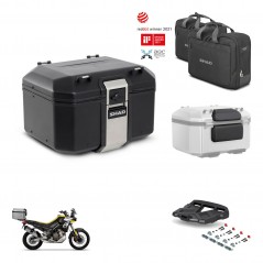 SHAD Baul trasero + soporte montaje parrilla accesorios TR48 TERRA BLACK EDITION KIT-453693