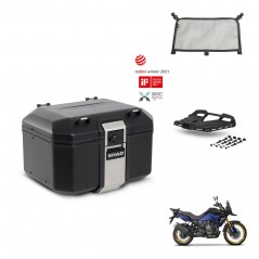 SHAD Baul trasero + soporte montaje parrilla accesorios TR48 TERRA BLACK EDITION KIT-454281