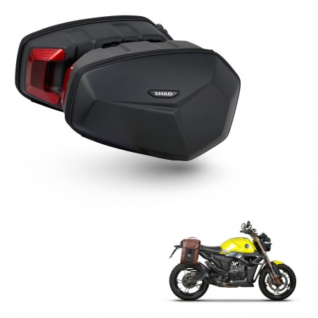 SHAD Maletas laterales + soporte montaje HARD SHELL E48SR KIT-458261