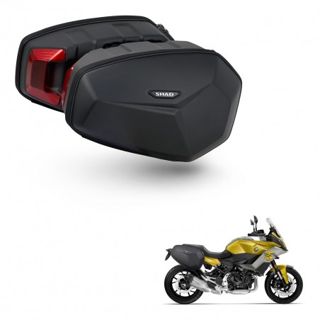 SHAD Maletas laterales + soporte montaje HARD SHELL E48SR KIT-458266