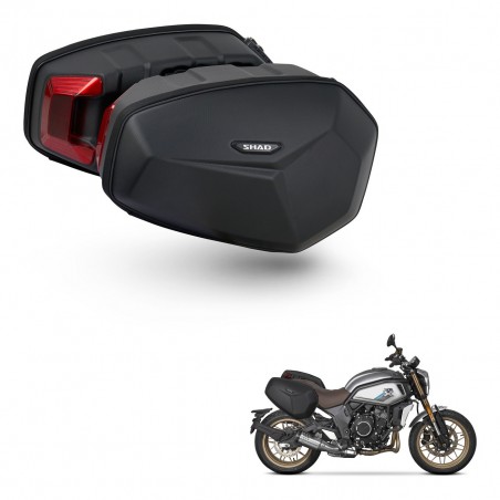 SHAD Side cases + mounting bracket HARD SHELL E48SR KIT-458271