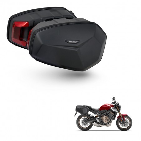 SHAD Side cases + mounting bracket HARD SHELL E48SR KIT-458272