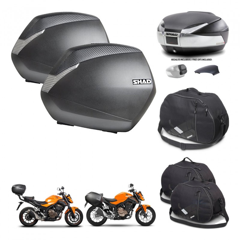 SHAD Trunk SH48 backrest cover + mounting bracket SH36 suitcases accessories KIT-458390