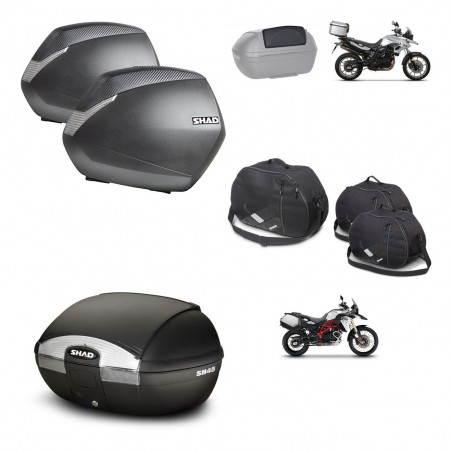 SHAD Baul SH45 + soporte montaje maletas SH36 accesorios KIT-458413