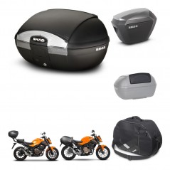 SHAD Maletas sh23 alu + soporte montaje baul SH45 accesorios KIT-458424