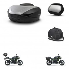 SHAD Maletas SH35 PREMIUM + soporte montaje baul SH59 accesorios 59L KIT-458437
