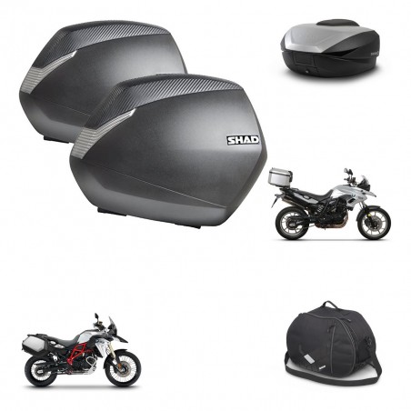 SHAD SH59 trunk + mounting bracket SH36 suitcases accessories 59L KIT-458440